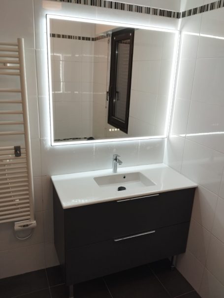 remplacement meuble de salle de bain
